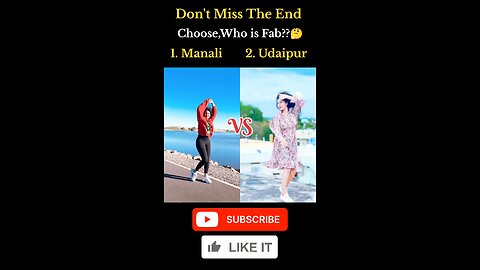 Manali vs Udaipur: Pretty Girls Dance to Bollywood's Anarkali 💃✨