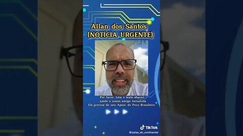 URGENTE! Allan dos Santos precisa de sua AJUDA! #shorts