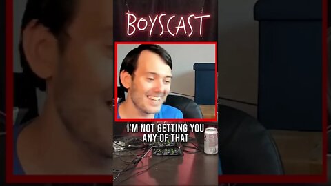 New Episose of The Boyscast With Martin Shkreli! #shorts