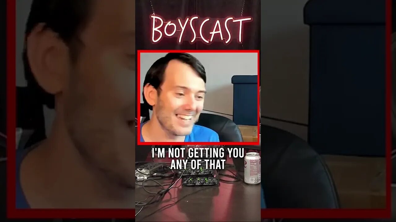 New Episose of The Boyscast With Martin Shkreli! #shorts