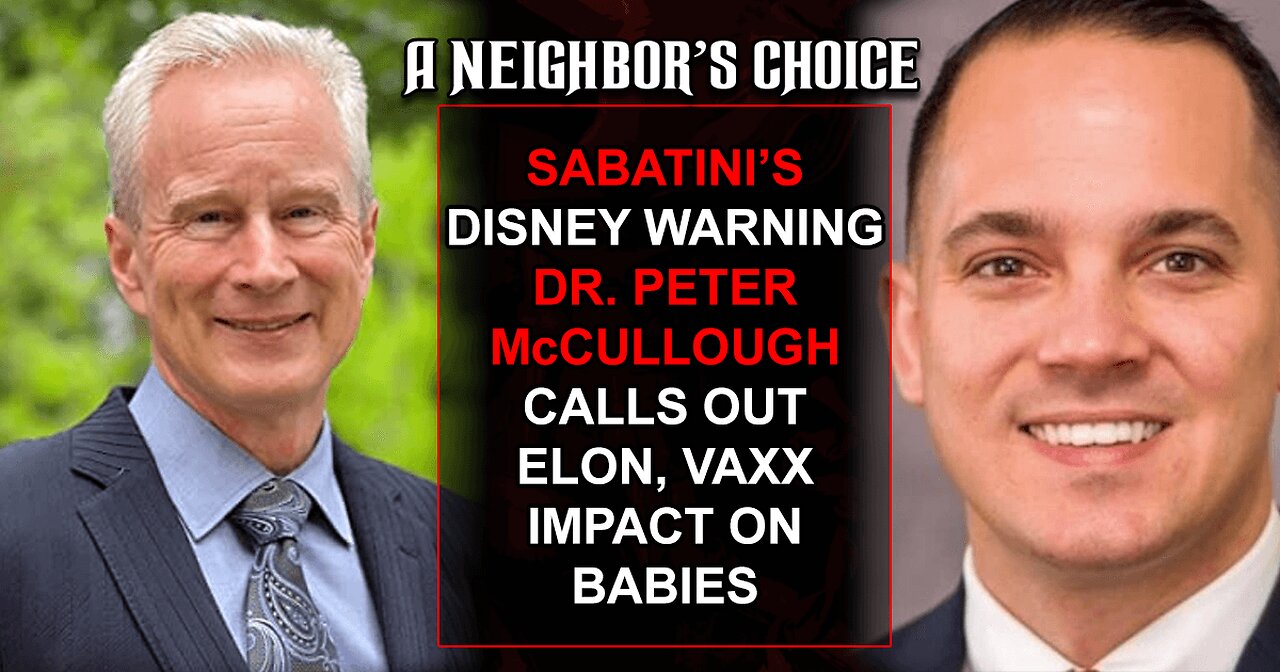 Dr. Peter McCullough Calls Out Elon, Vaxx Impact on Babies, Tucker Debunks Red Meat Myths