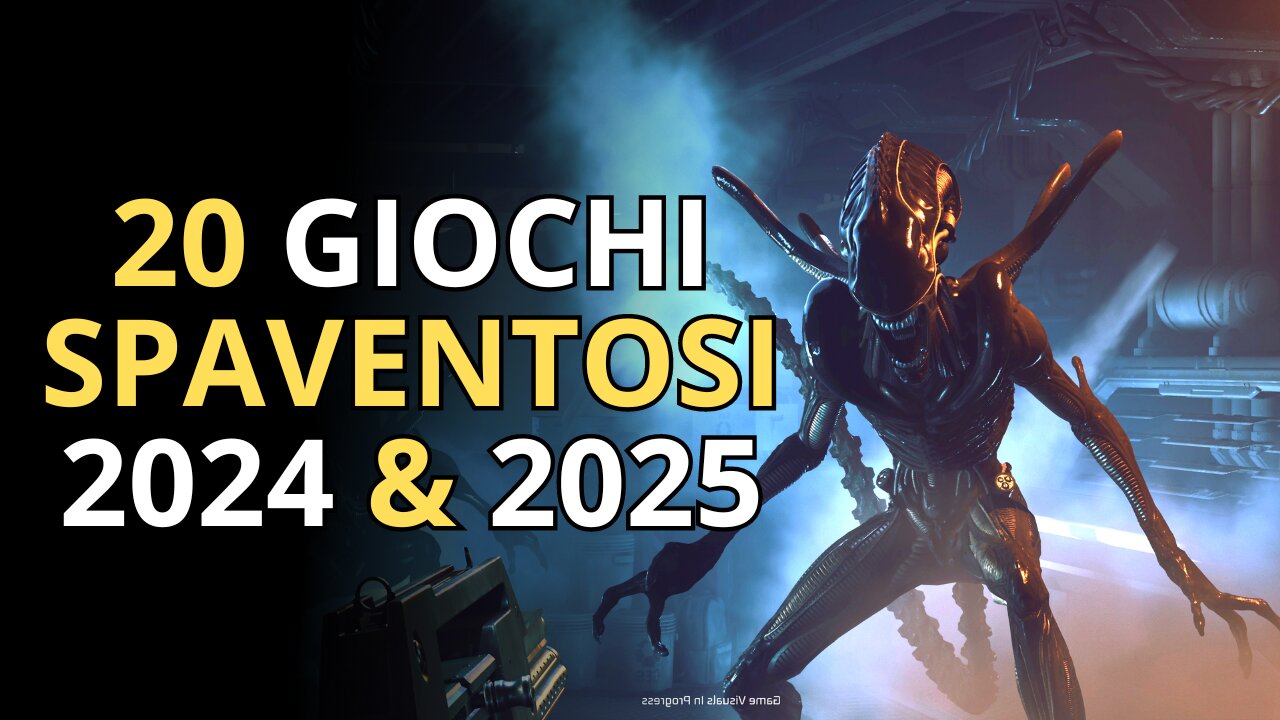 TOP 20 Videogiochi HORROR Spaventosi 2024 & 2025