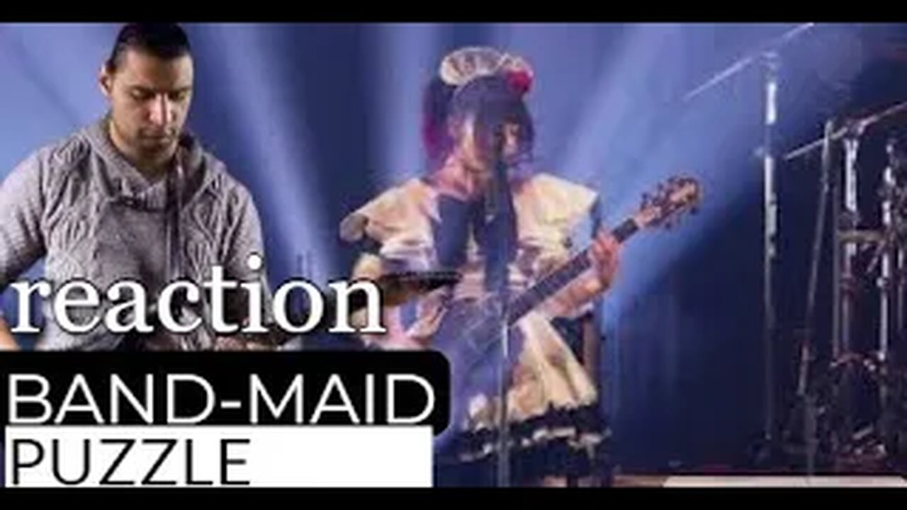 BAND-MAID / Puzzle (Official Live Video) reaction