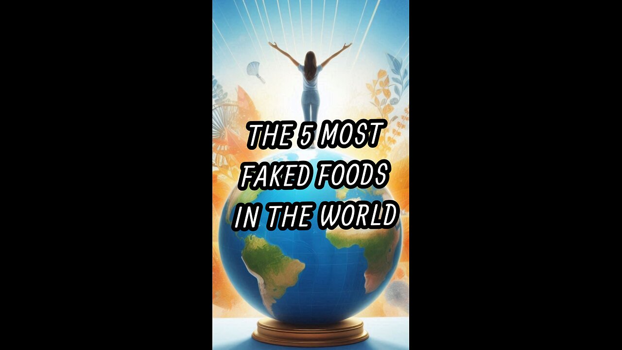 the five most faked foods in the entire world