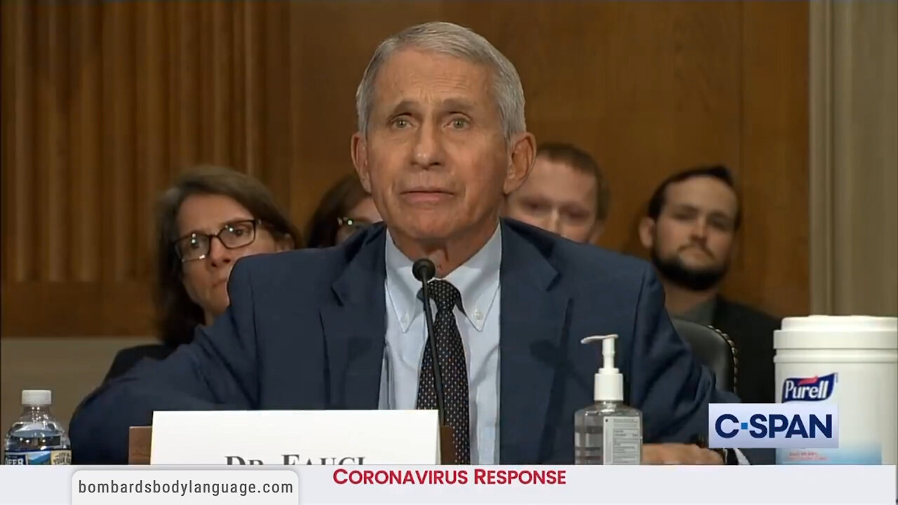Body Language - Doctor Fauci Vs Senator Rand Paul Showdown in Congress