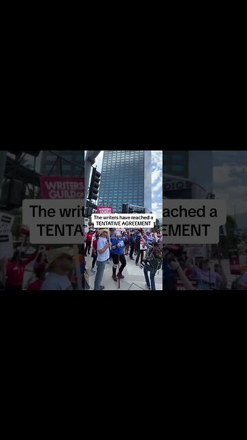 After five months, the writers have reached a tentative agreement with movie studios