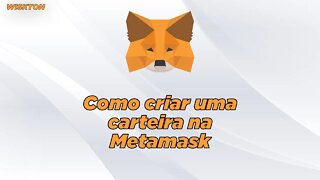 Como criando uma carteira na MetaMask