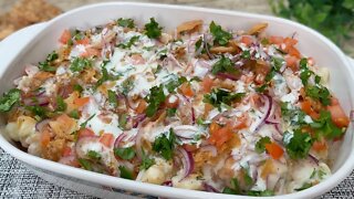 Chana Chaat Recipe • Aloo Chaat Recipe • How To Make Potato Chaat • Papdi Chaat Recipe • Chole Chaat