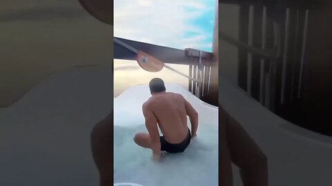 Water slide of death 💀 #death #fear #shorts