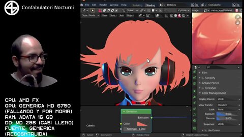 Blender | Colores exactos a la referencia e iguales en material y vista 3d