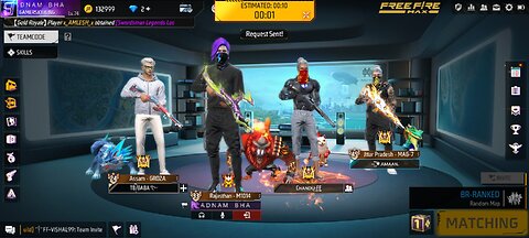 Free fire gameplay