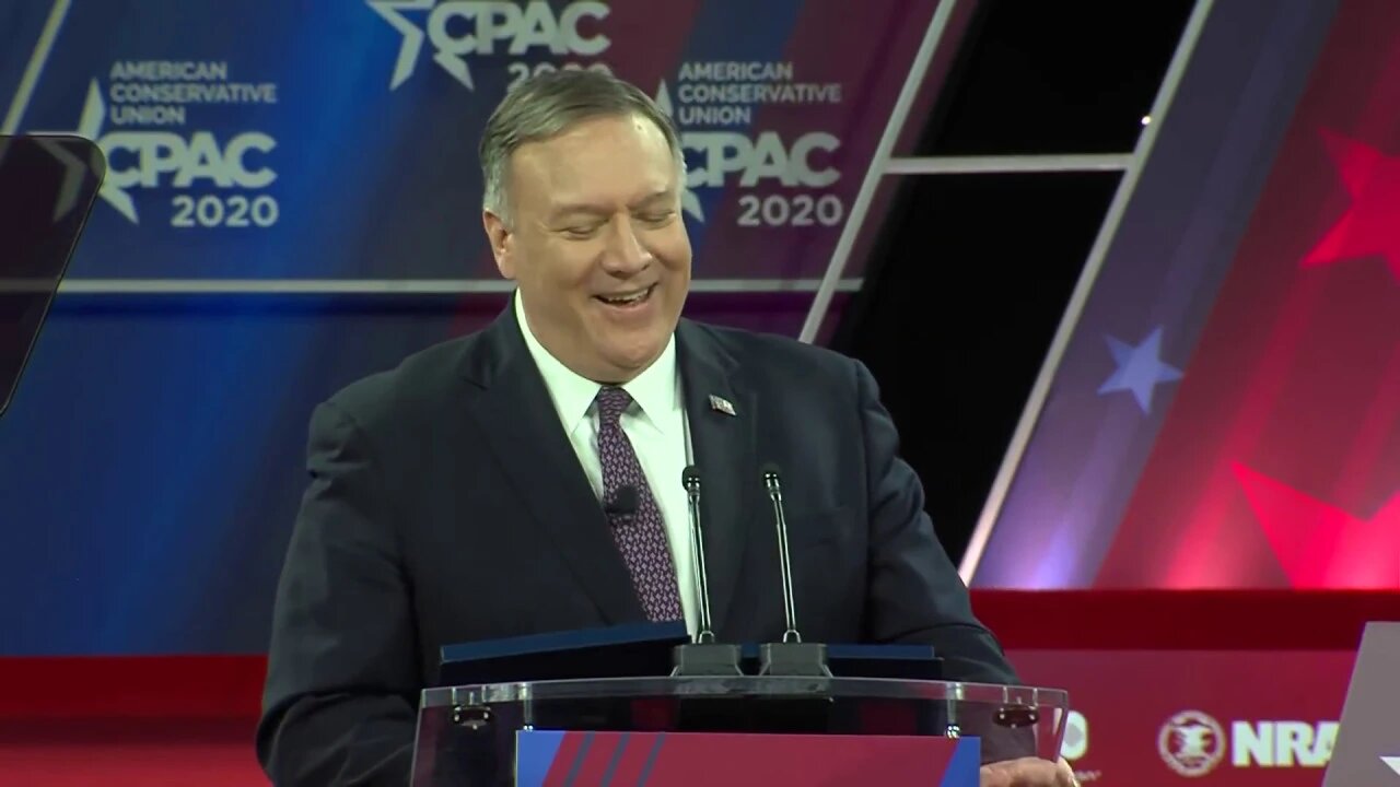 Secretary Pompeo's speech on “The State Department is Winning for America."