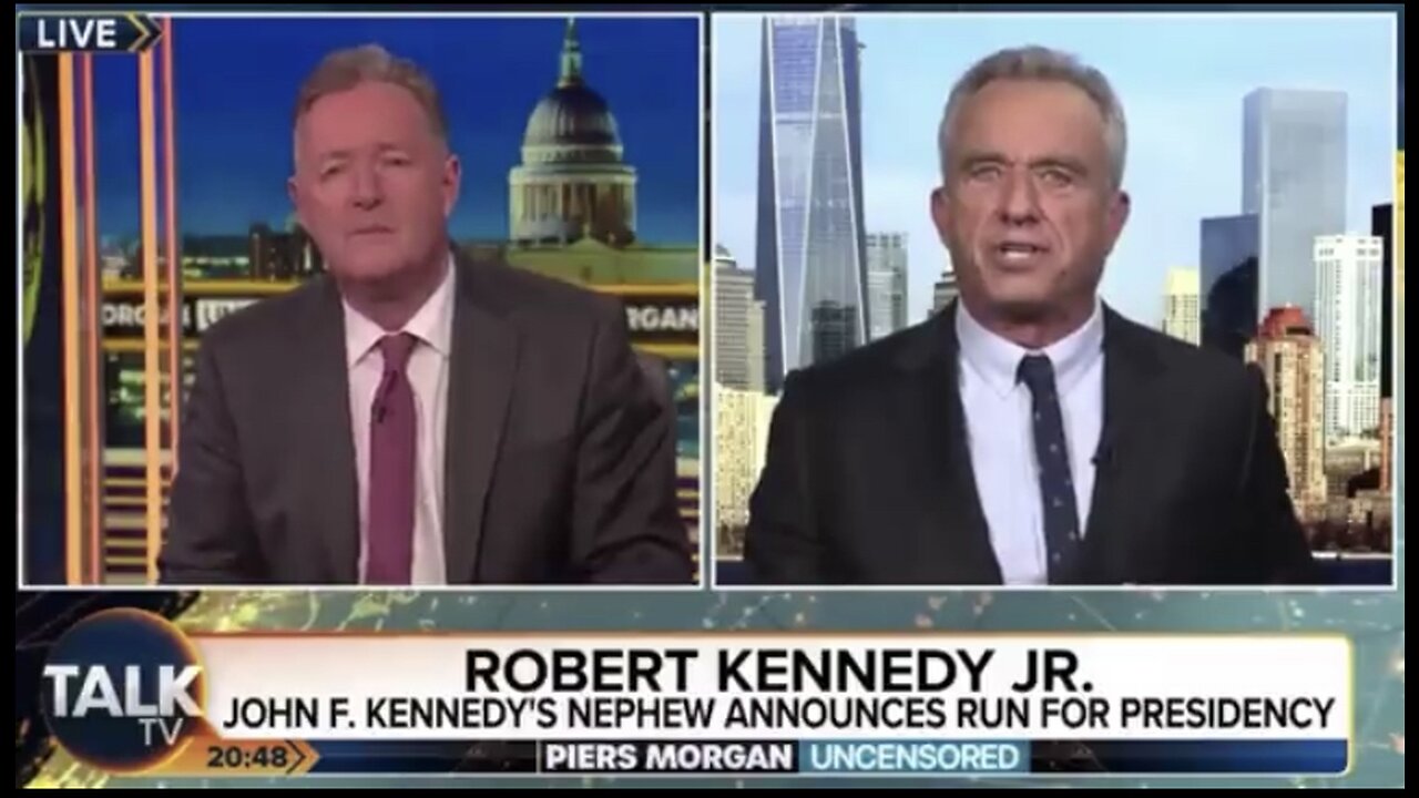 Piers Morgan Asks RFK Jr. About Vaccines