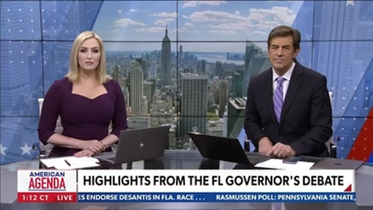 Rep. Cammack to Newsmax: Florida Gov. DeSantis Brings Results, Not 'Fluff'