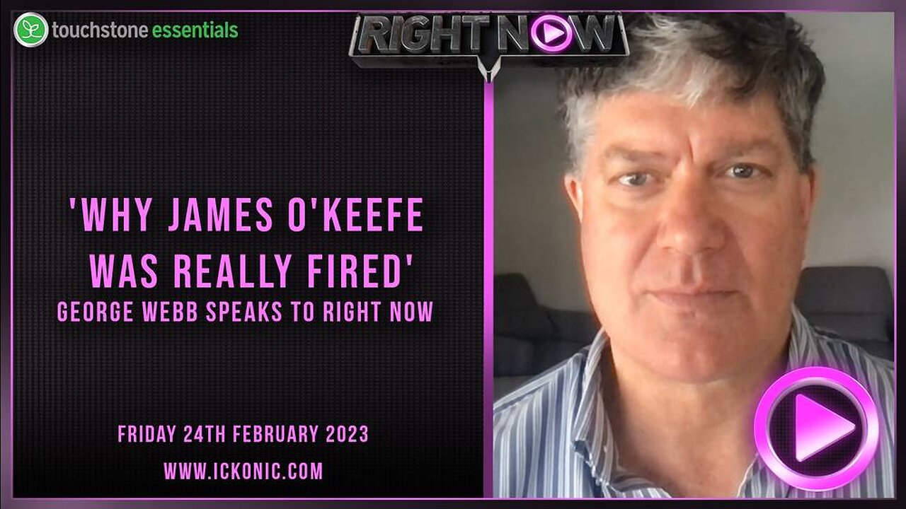 WHAT REALLY WENT ON AT PROJECT VERITAS? - JOURNALIST GEORGE WEBB TALKS TO RIGHT NOW