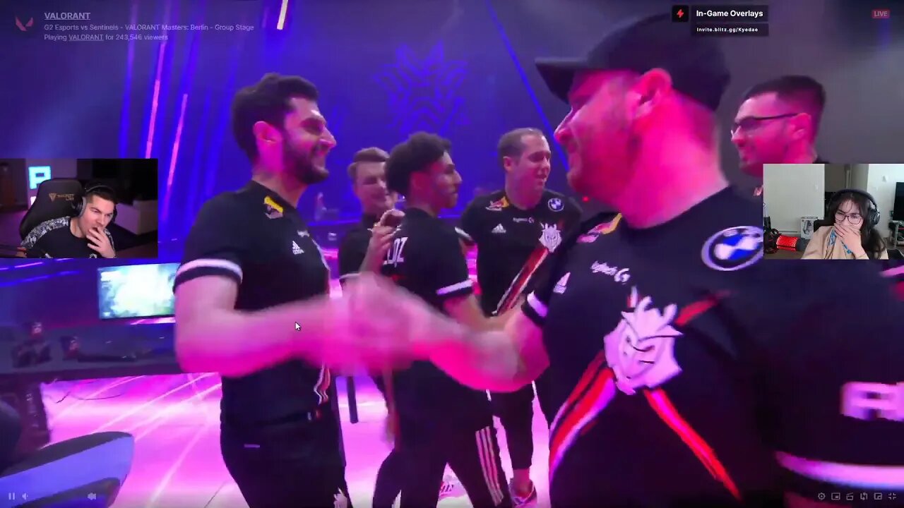 Kyedae React After Sentinels Lose Against G2 at VCT Masters Berlin