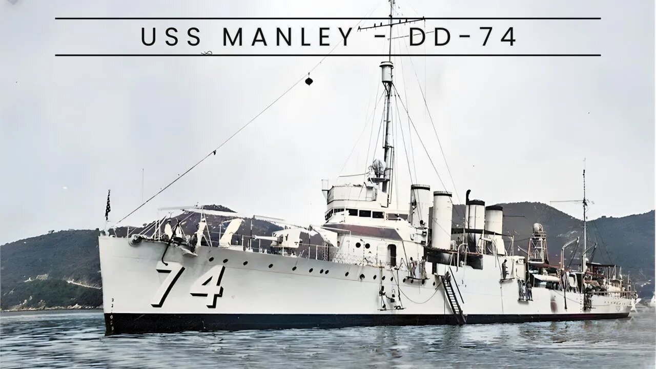 USS Manley - DD-74 (Destroyer)