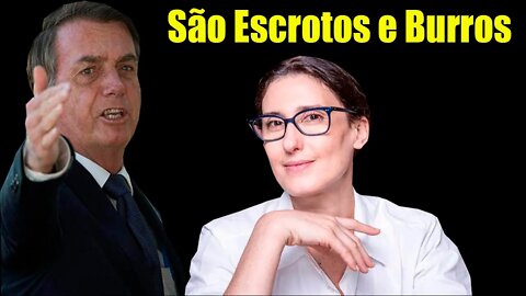 CAIU A CASA! Paola Carosella DIZ que apoiadores de Bolsonaro São escrotos e burros E leva invertida