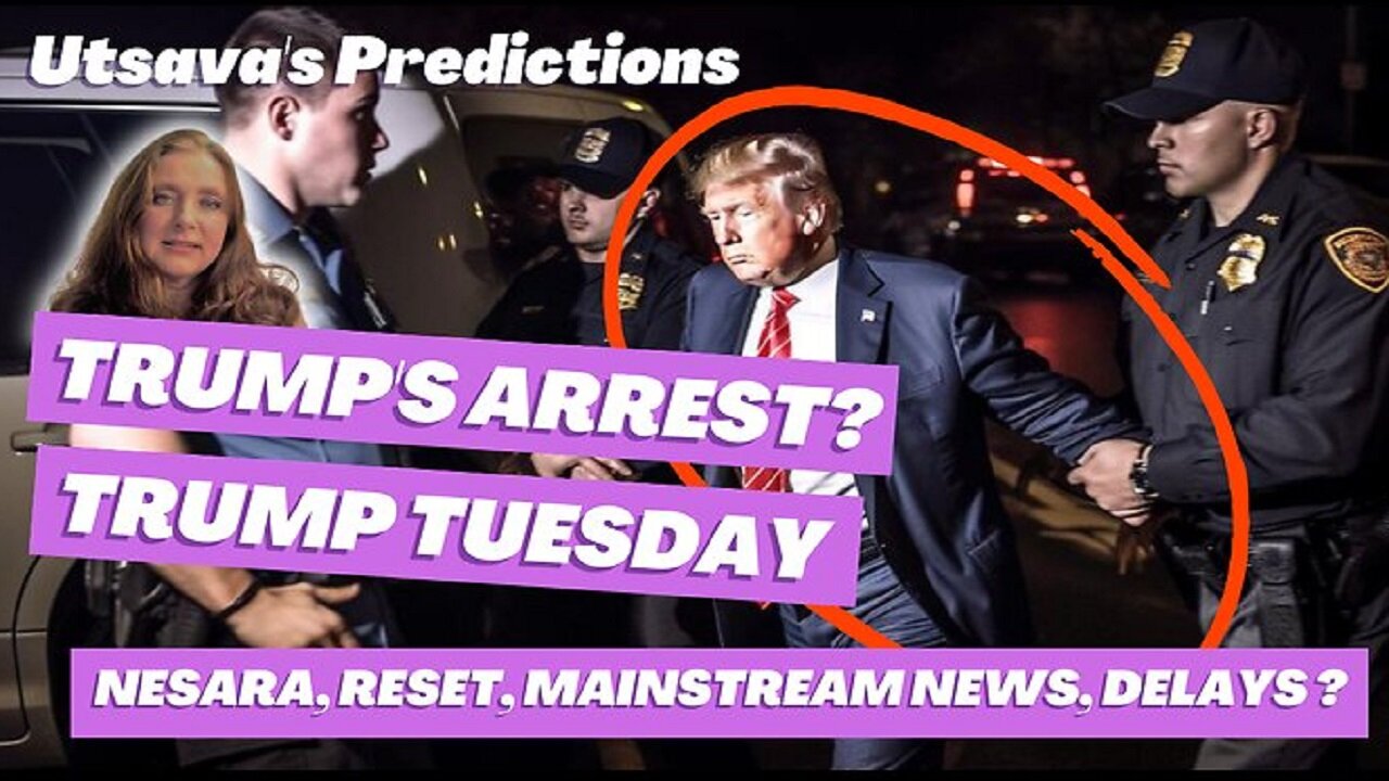 UTSAVA : TRUMP'S 'ARREST', JFK, MAINSTREAM NEWS IS GOING DOWN, NESARA, RESET, UPDATES.