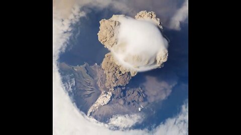 NASA - Sarychev Volcano Eruption from the International Space Station