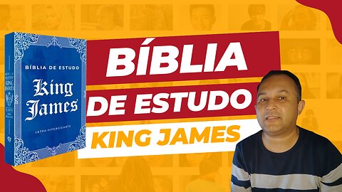 Unboxing da Biblia de Estudo King James e livros