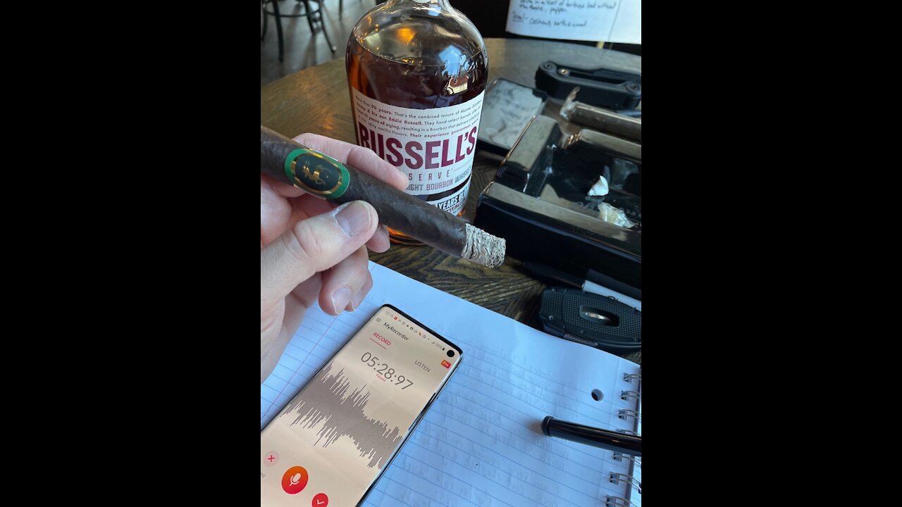 Hennessy Sweet Maduro and Russell's Reserve 10 Year KY Straight Bourbon