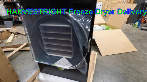 HARVESTRIGHT Freeze Dryer Delivery