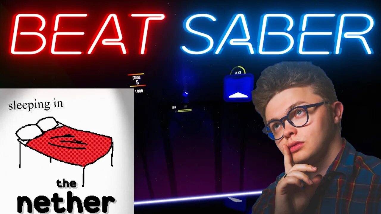 CG5 Sleeping in the Nether - Beat Saber [HARD]