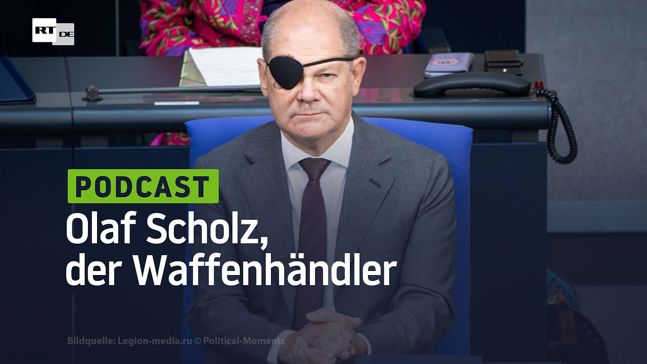 Olaf Scholz, der Waffenhändler