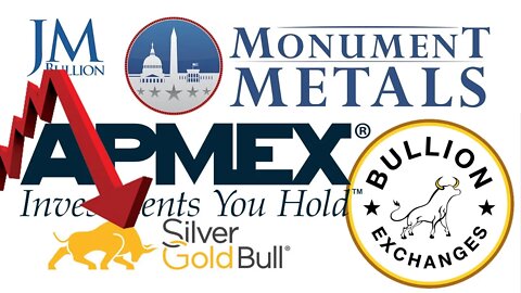 How Precious Metal Dealers Protect Themselves During Spot Price Plunge | Why RAISE PREMIUMS?