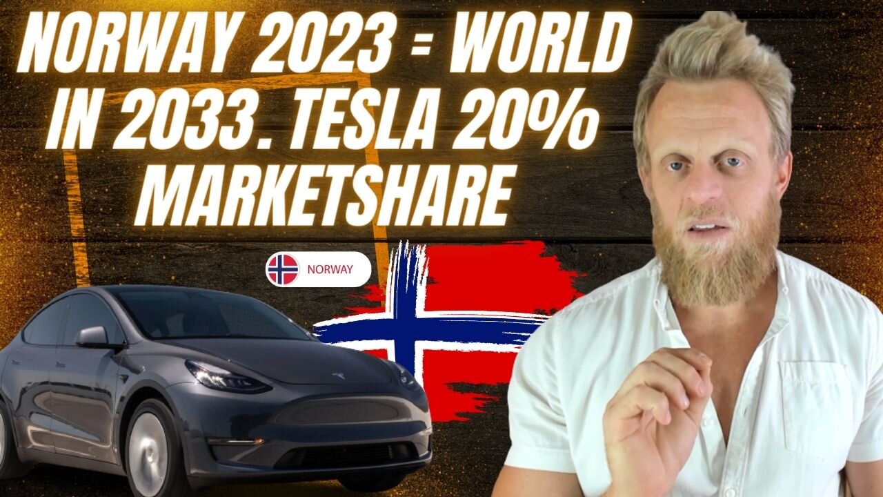 Tesla takes 20% of entire Norwegian car market, Model Y 1st AGAIN