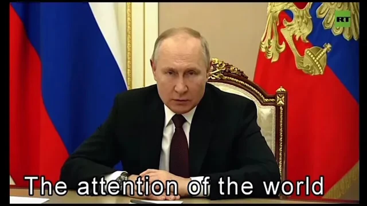 Important message from Putin!