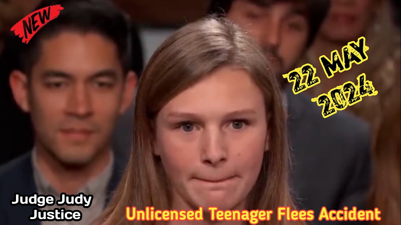 Unlicensed Teenager Flees Accident | Judge Judy Justice