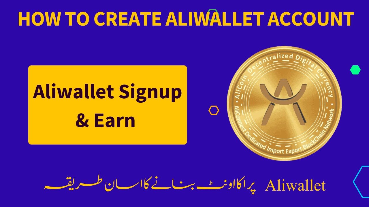 How to signup In Aliwallet for passive earning