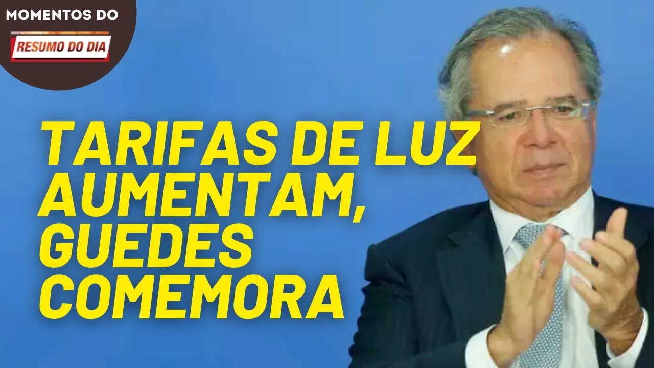 Guedes declara que não adianta chorar pelo aumento da tarfia de luz | Momentos Reunião de Pauta