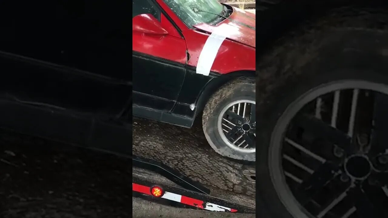 FIERTO™ That’s how we roll… off the #towtruck | Saturday Projects™.com | 1986 Pontiac Fiero SE V6