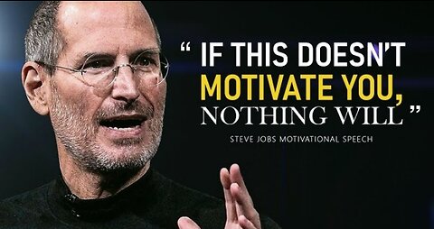 ONE OF THE GREATEST SPEECHES EVER STEVE JOBS