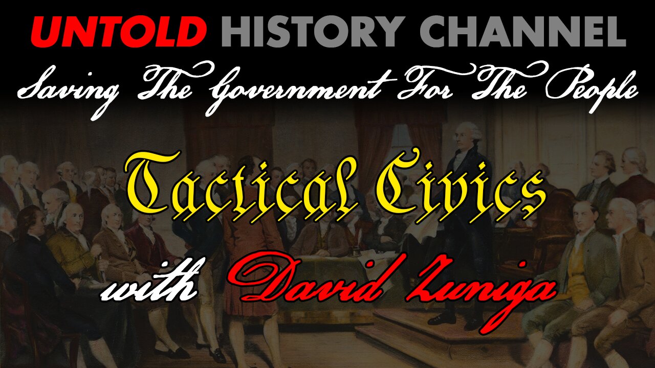 Tactical Civics - With David Zuniga