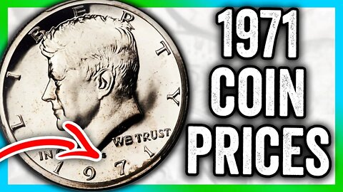 1971 HALF DOLLAR COIN VALUES - KENNEDY COINS TO LOOK FOR THAT ARE RARE!!