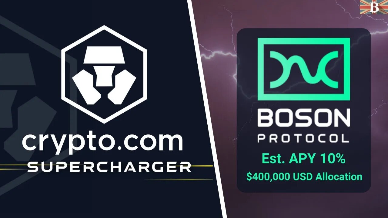 Crypto.com Supercharger Boson Event: Stake CRO & Earn Boson (10% APY)