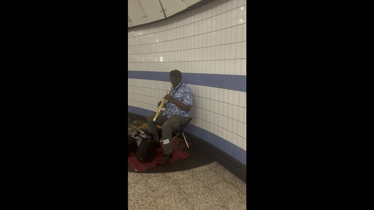 Melodies Underground: Violinist at King's Cross Station