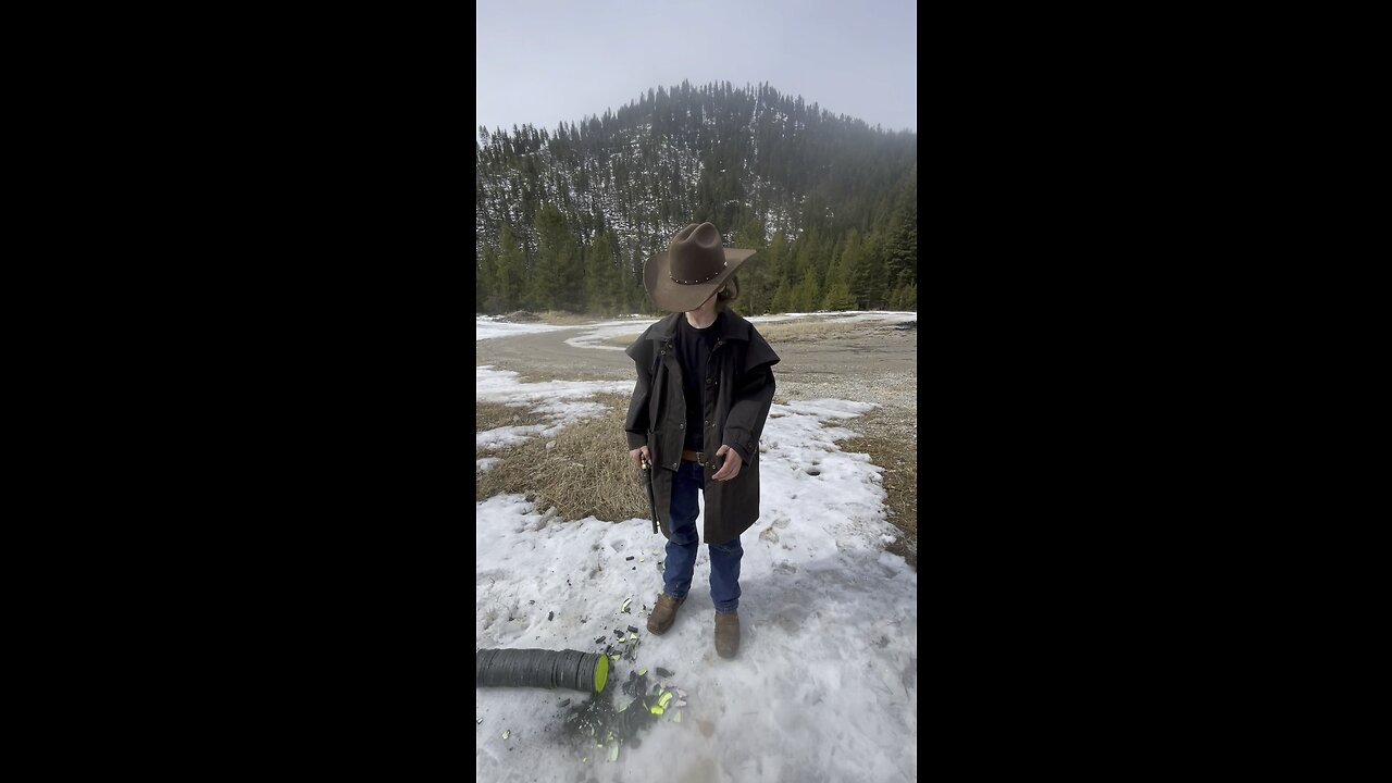 How many clay pigeons will it take to stop this pistol?