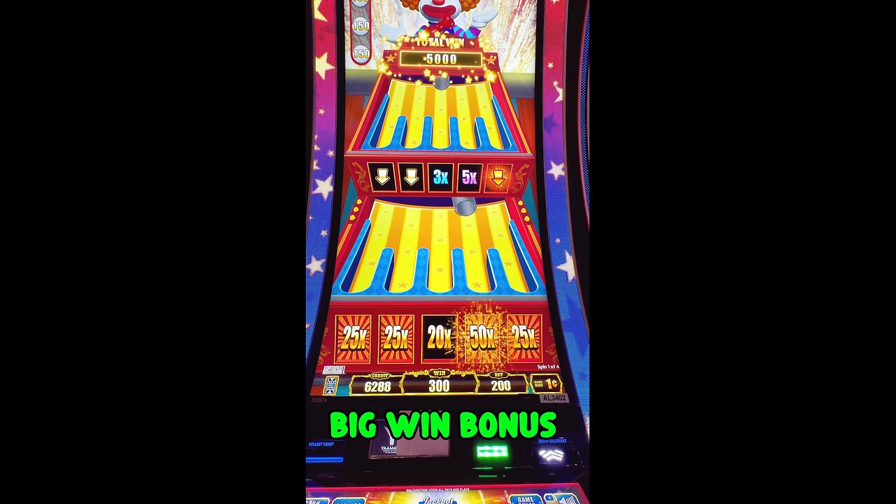 JACKPOT CARNIVAL EXTREME Slot Machine BONUS ! #reslot #slotmachine #bonus #slots #casino