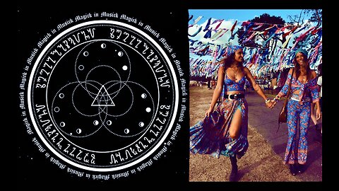 Witchcraft Spell Casting In Music Industry Record Albums 70s Hippies Sex Drugs Rock And Roll In USA