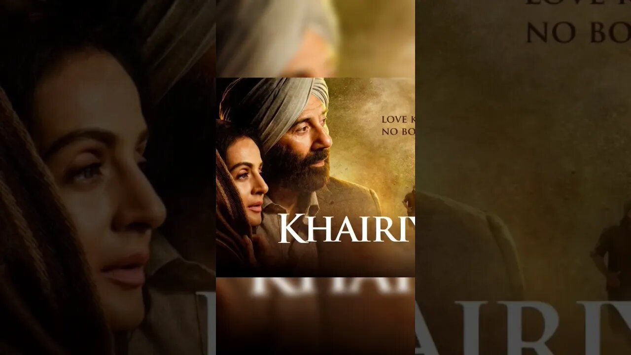 Khairiyat | Gadar 2 | Arijit Singh | Sunny Deol, Ameesha Patel, Utkarsh Sharma | Mithoon, Sayeed Q