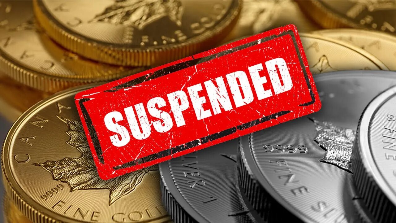 NEWS ALERT: Royal Canadian Mint Suspends Gold & Silver Bullion Production!