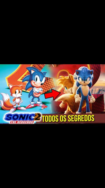 Referencias de Trailer Final do Filme do Sonic 2 o Filme #shorts