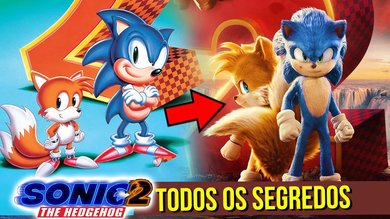 Referencias de Trailer Final do Filme do Sonic 2 o Filme #shorts