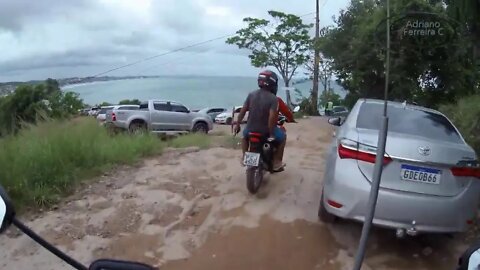 Dando o Chega na Praia de Calhetas Com os Parceiros