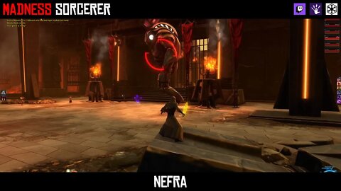 SWTOR Dread Fortress Boss Fight: Nefra with Madness Sorcerer | 7.0 Legacy of the Sith [Twitch]